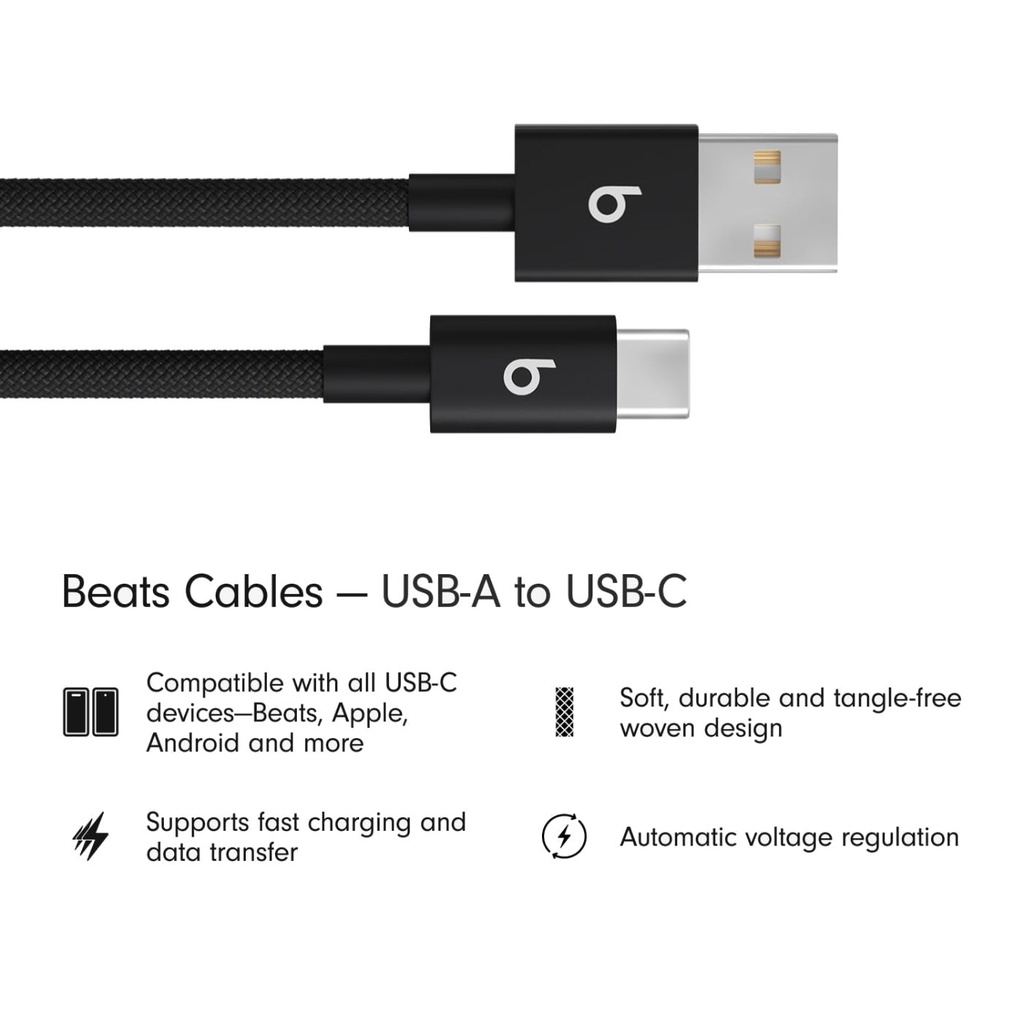 Beats USB-A to USB-C Woven Cable