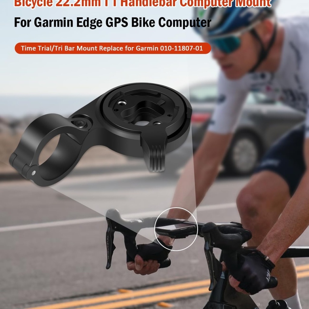 Garmin Time Trial/Tri Bar Bicycle Mount for Edge - 010-11807