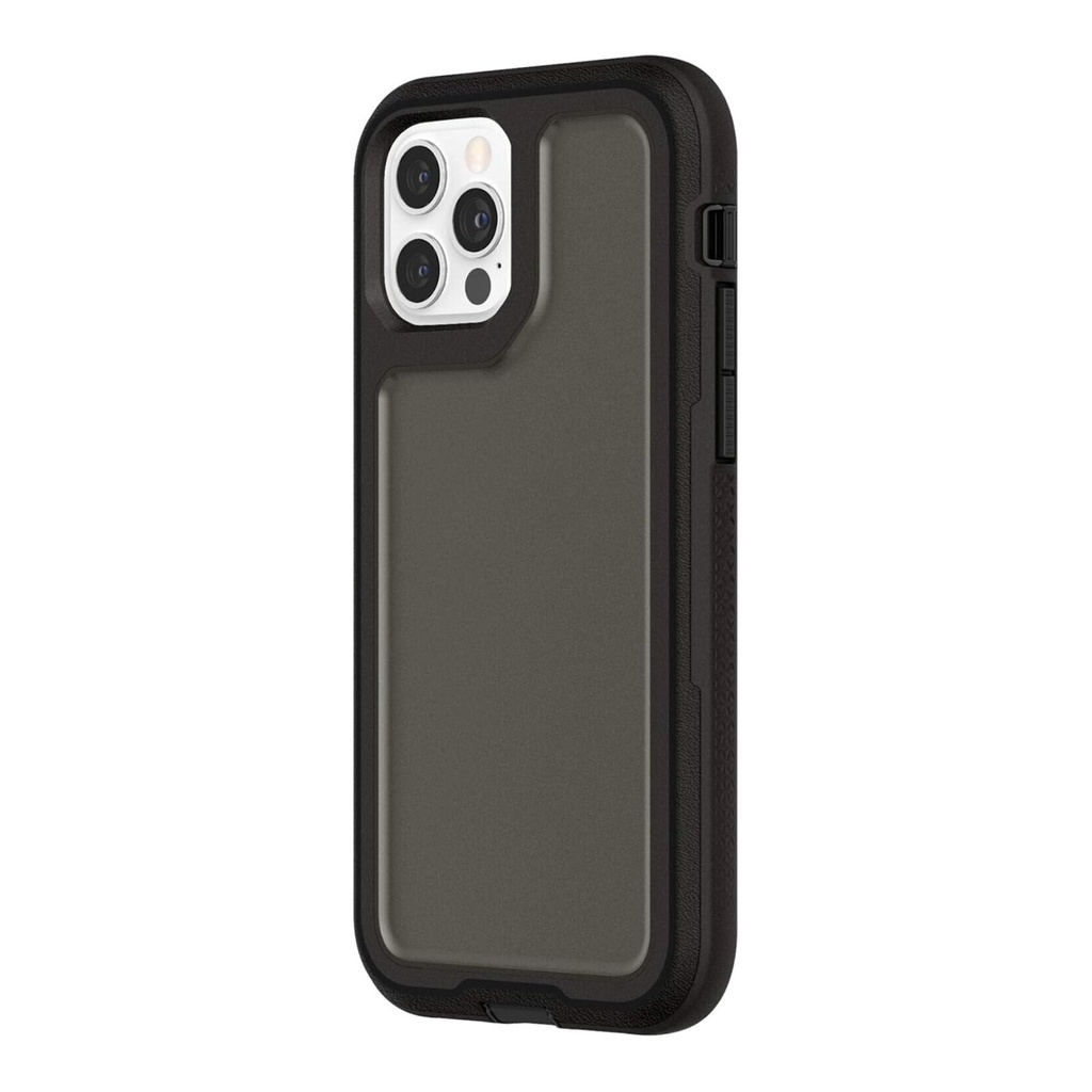 Griffin Survivor Clear Case for iPhone 12/12 Pro - Black