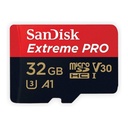 Sandisk Extreme Pro MicroSDHC UHS-I Card W/ Adapter