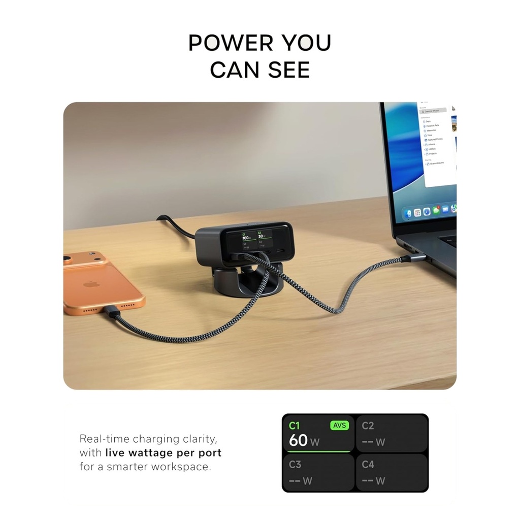 Satechi ChargeView USB-C Desktop Charger