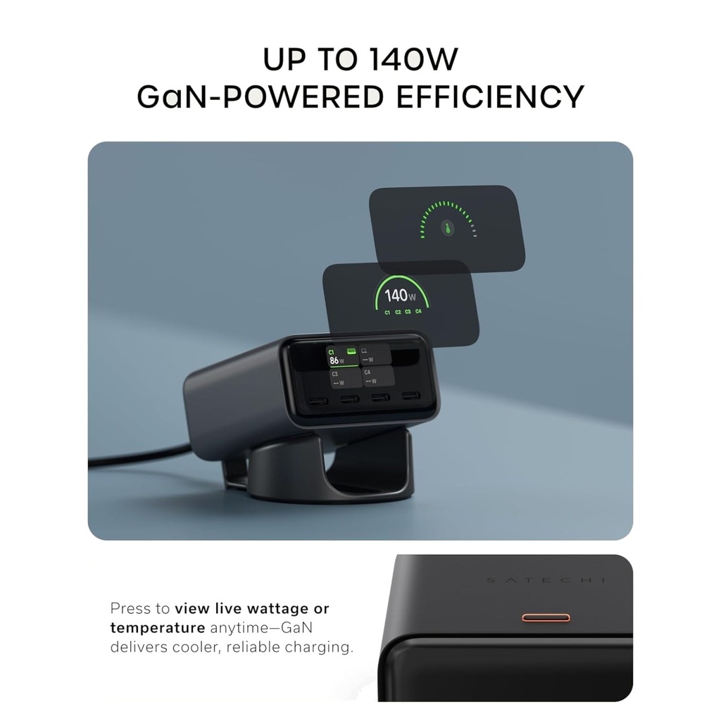 Satechi ChargeView USB-C Desktop Charger