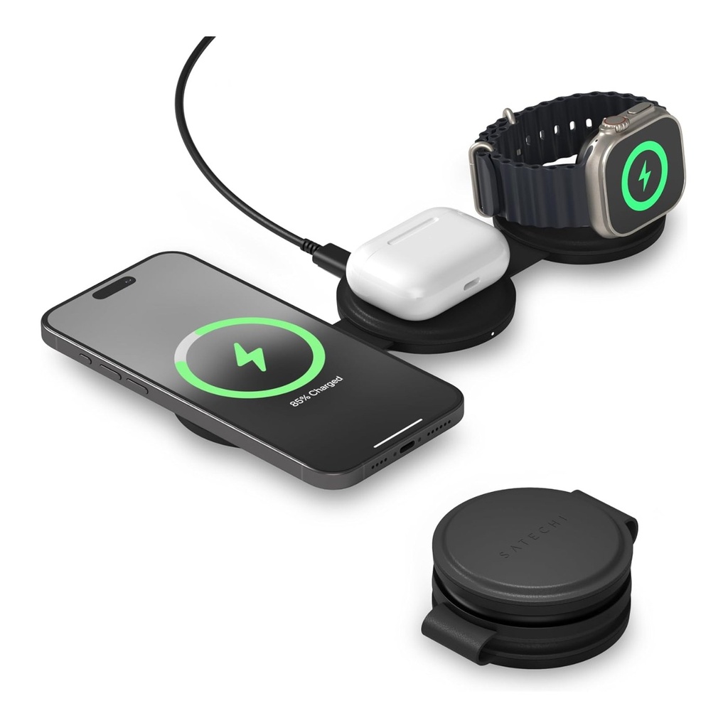 Satechi OntheGo 3-in-1 Wireless Charger