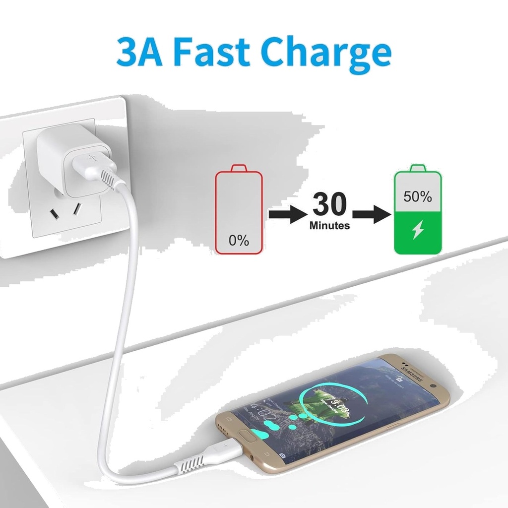 Short Micro USB Cable 1ft Uliftus