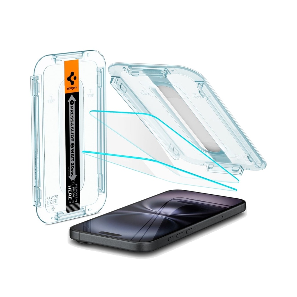 Spigen iPhone 16 Plus / iPhone 15 Plus Screen Protector GLAS