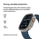 Belkin Glass Screen Protector + Bumper, Watch Ultra, Clear -
