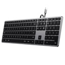 Satechi Slim W3 Wired Backlit Keyboards for Mac - ST-UCSW3M