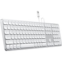 Satechi Aliuminum Wired USB Keyboard - Silver