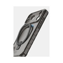 itSkins Hybrid R Vapor Stand Case with Magsafe for 17 Pro - Smoke - AP7X-HBVT2-SMOK