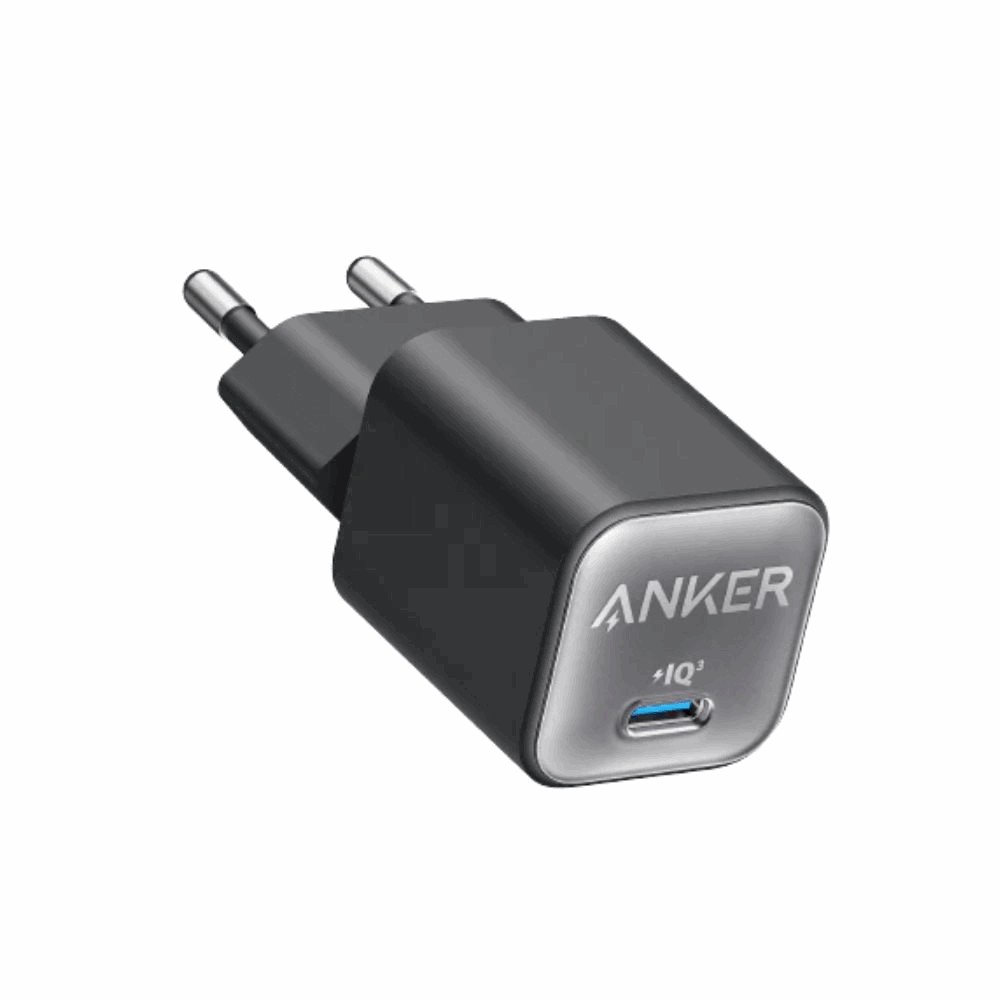Anker 511 Cargador 30W USB-C enchufe europeo - Negro - A2147313