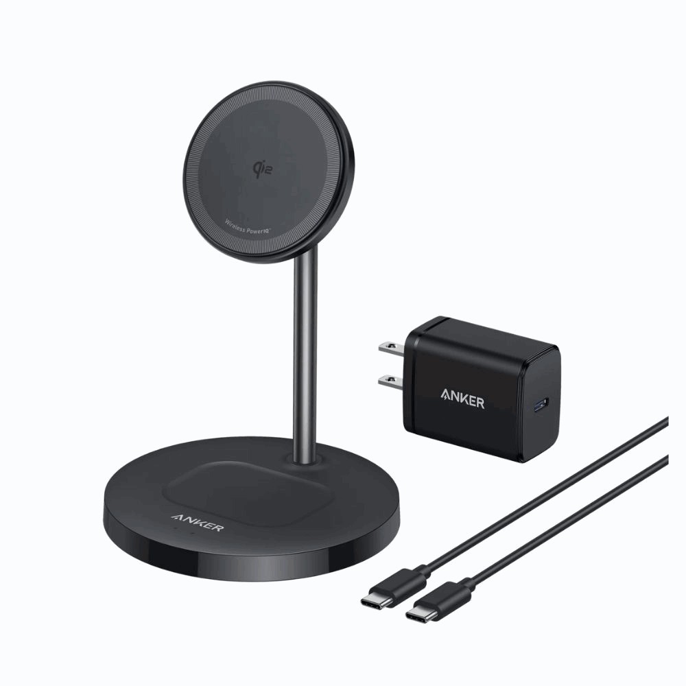 Anker MagGo Cargador Inalámbrico 2 en 1 Qi2 15W - B2544J11