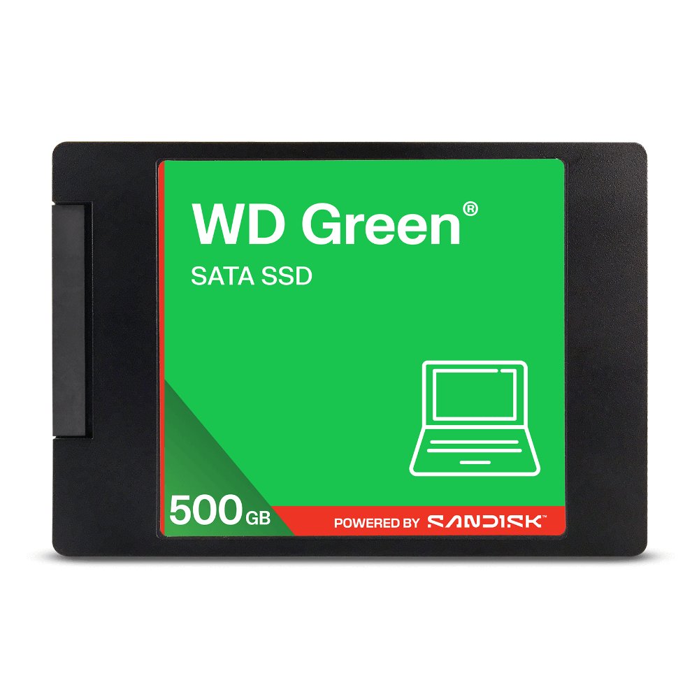 WD Green SATA SSD 2.5" 500GB - WDS500G5G0A-00CPT0