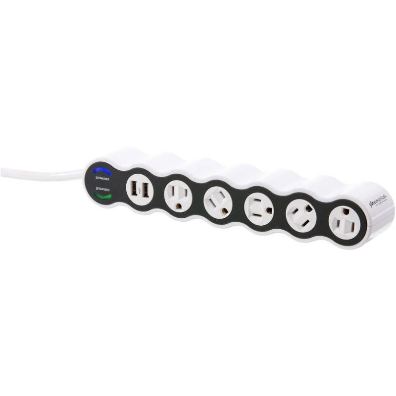 360 Electrical Agent 7-Outlet Surge Strip w/ Coax - 360010815