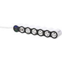 360 Electrical Agent 7-Outlet Surge Strip w/ Coax - 360010815