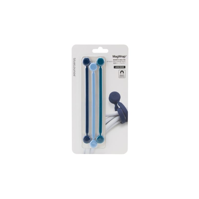 Bluelounge Cable Ties, Large, 4-Pack - BLU091774