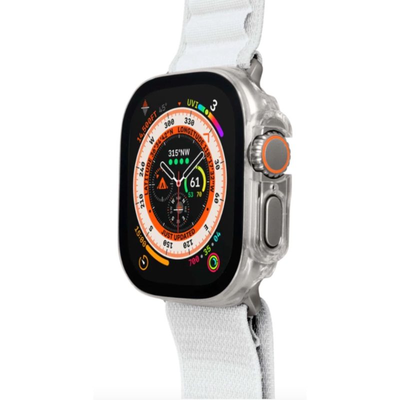 Laut SHIELD For Apple Watch Series 1-8 / SE CLEAR (45mm) - LAU932561
