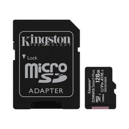 Kingston Micro SDXC Memory Card W/ SD Adapter 128GB - SDCS2/128GB