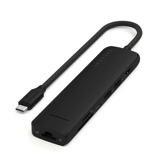 Satechi 7-in-1 USB-C Slim Multiport Adapter with Ethernet