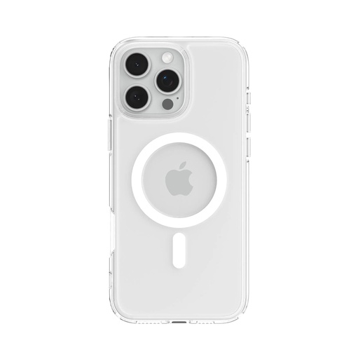 [8809971229685] Spigen Crystal Hybrid Magfit for iPhone 16 Pro Max - Clear White - ACS08032