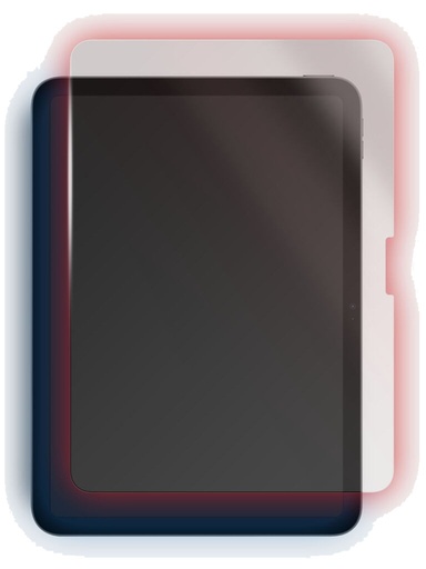 [846237084341] BodyGuardz Red Light Screen Protector for iPad A16 - BSLCAPD19C025RS
