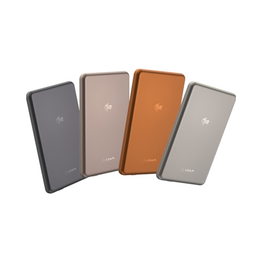 [840741117687] Adam Elements VIONTA Q5 Qi2 Ultra-Slim Power Bank 5,000 mAh - Grey - APBADVTQ5GY