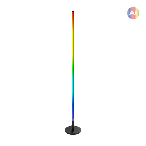 [798302059344] Nexxt Home Smart LED floor lamp RGB 4.6ft with AI - NHB-S716