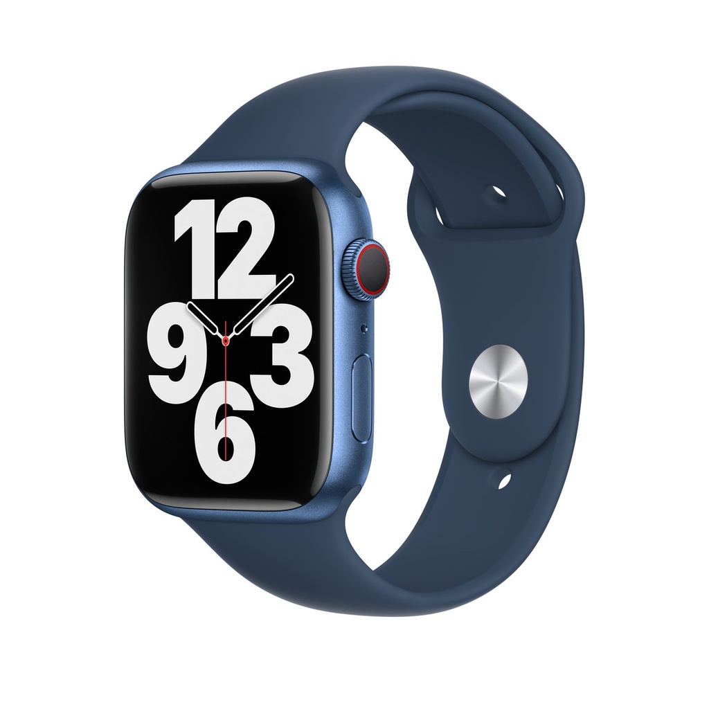 Apple 45mm Sport Band - Abys Blue 1