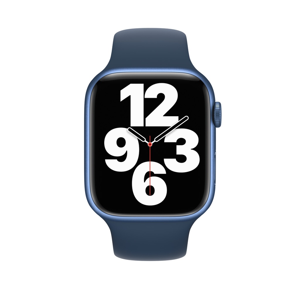 Apple 45mm Sport Band - Abys Blue 2
