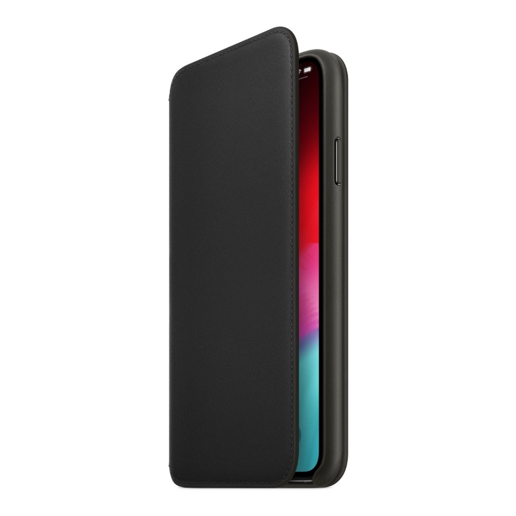 Apple iPhone XS Max Leather Folio - Black - MRX22ZM/A