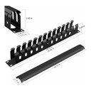 12- Port Cable Management Rack 1U - AR24-CK