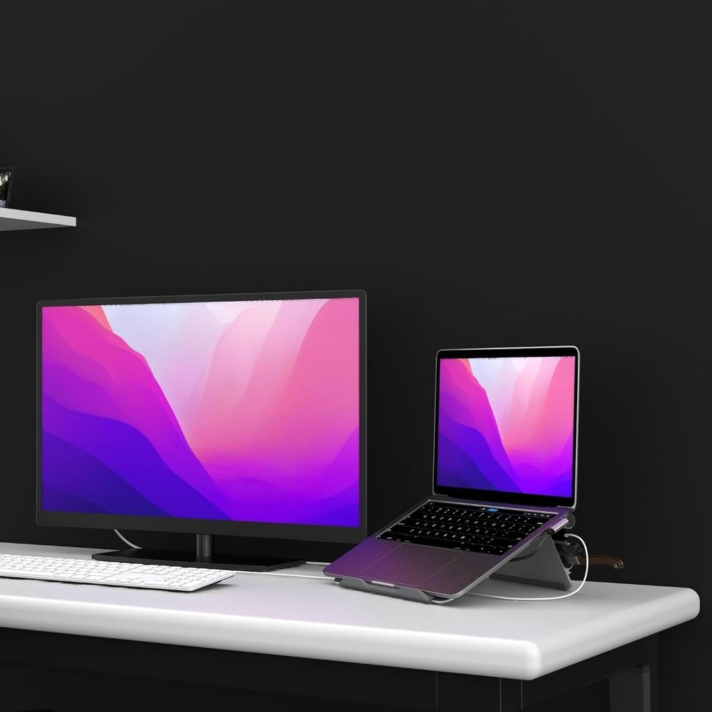 Adam Elements CASA Hub Stand 5-in-1 USB-C Laptop Stand Hub -