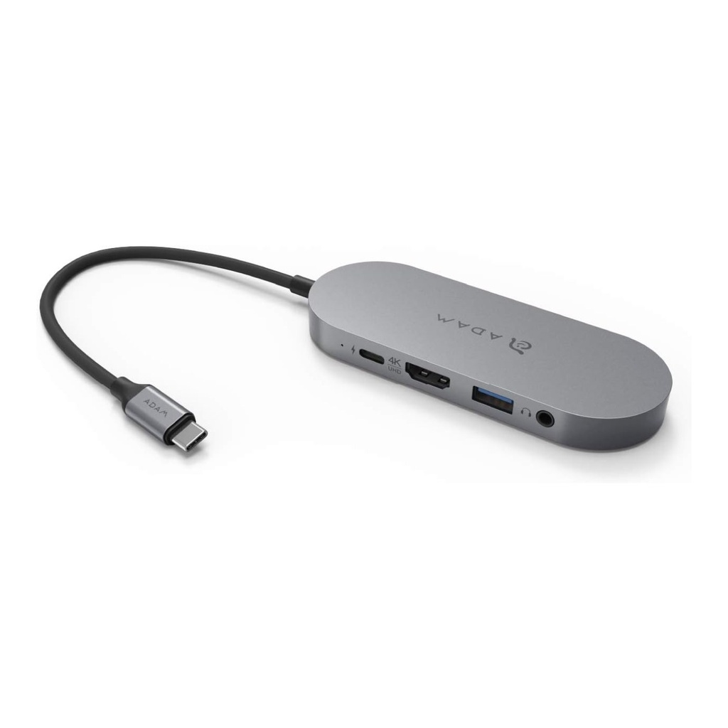 Adam Elements CASA HUB S USB-C 3.1 5-in-1 SSD Hub 480G - Gre