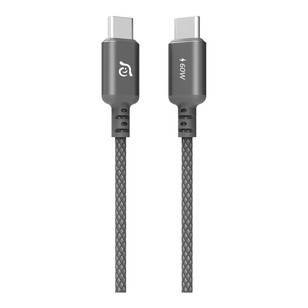 Adam Elements CASA S200 USB-C to USB-C 60W Braided Charging 