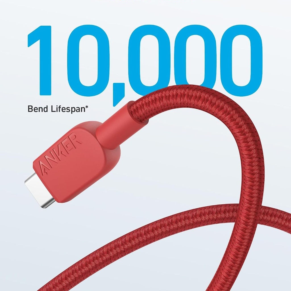 Anker Cable USB-A a USB-C trenzado 0.9 m - A82G2011