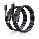 Anker Cable USB-C a USB-C 240W trenzado 1.8 m - Negro - A82E