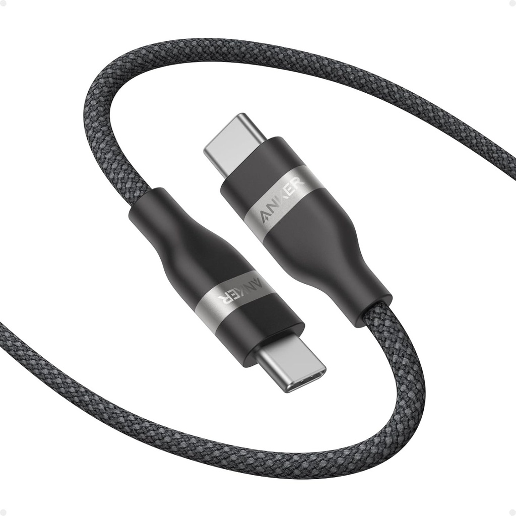 Anker Cable USB-C a USB-C 240W trenzado reciclado 0.9 m - Ne