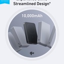 Anker MagGo Power Bank Magnético 10,000 mAh Qi2 - Blanco - A