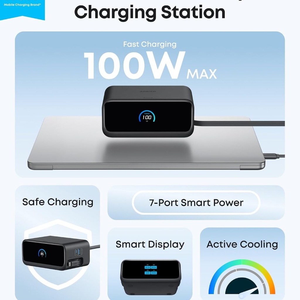 Anker Power Station 100w 9 in 1