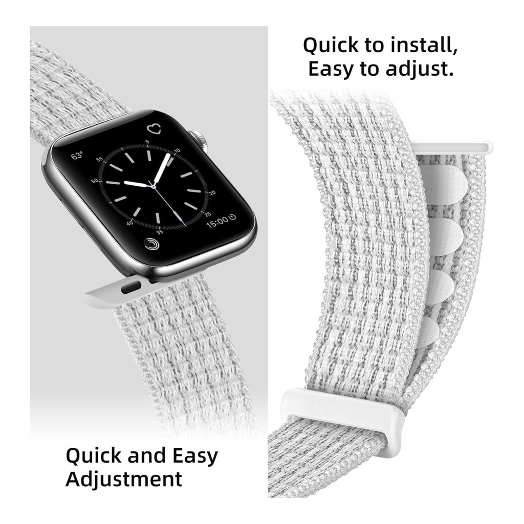 Apple 40mm Nike Sport Loop - Summit White