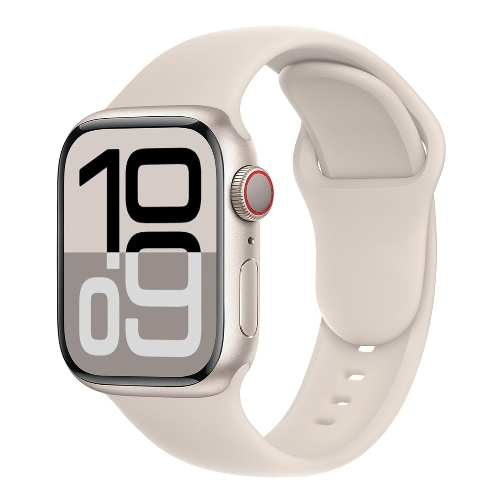 Apple 41mm Sport Band - S/M - Starlight - APLMT2U3AMAA