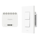 Aqara T2 Dual Relay Module with Matter, Requires Aqara Zigbe