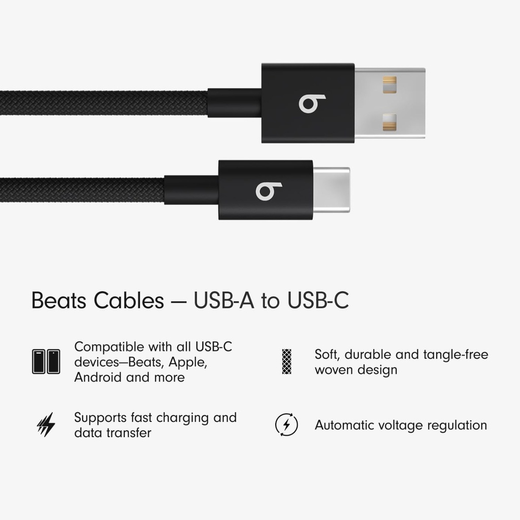 Beats USB-A to USB-C Woven Cable