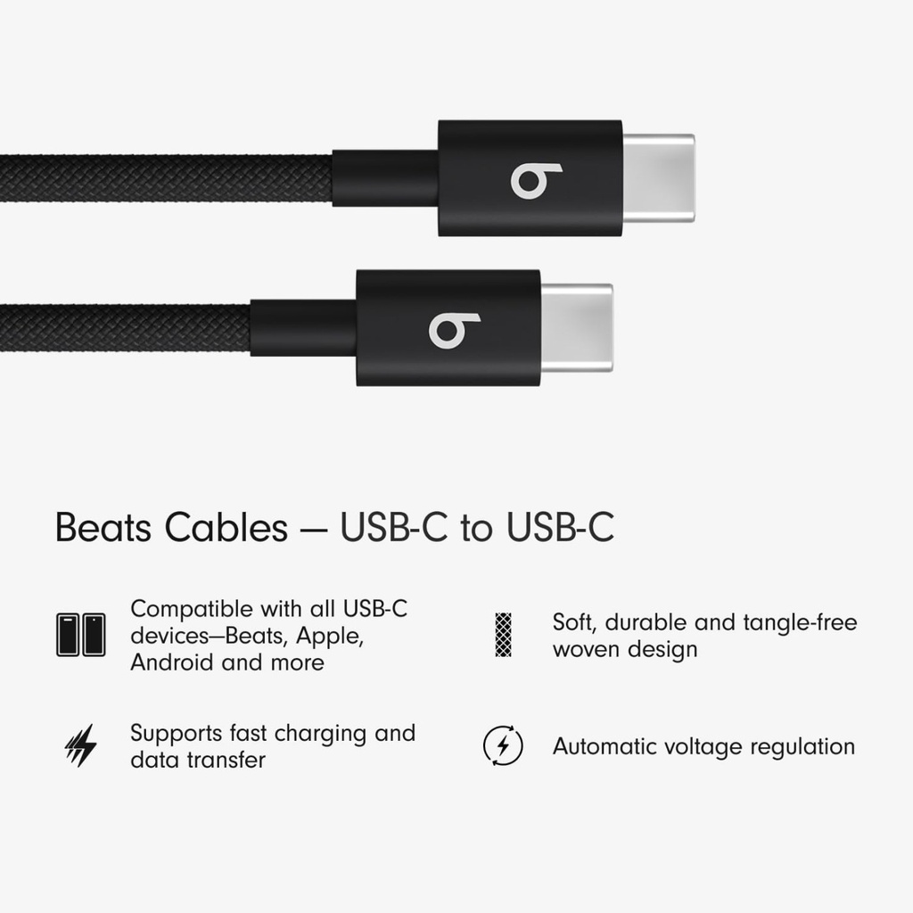 Beats USB-C to USB-C 1.5m Woven Cable