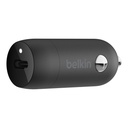 Belkin 20W USB-C PD Car Charger - Black - CCA003BTBK