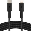 Belkin BoostCharge Braided USB-A to USB-C 6.6ft - Black
