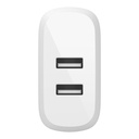 Belkin BoostCharge Dual USB-A Wall Charger 24W W/ USB-A to U