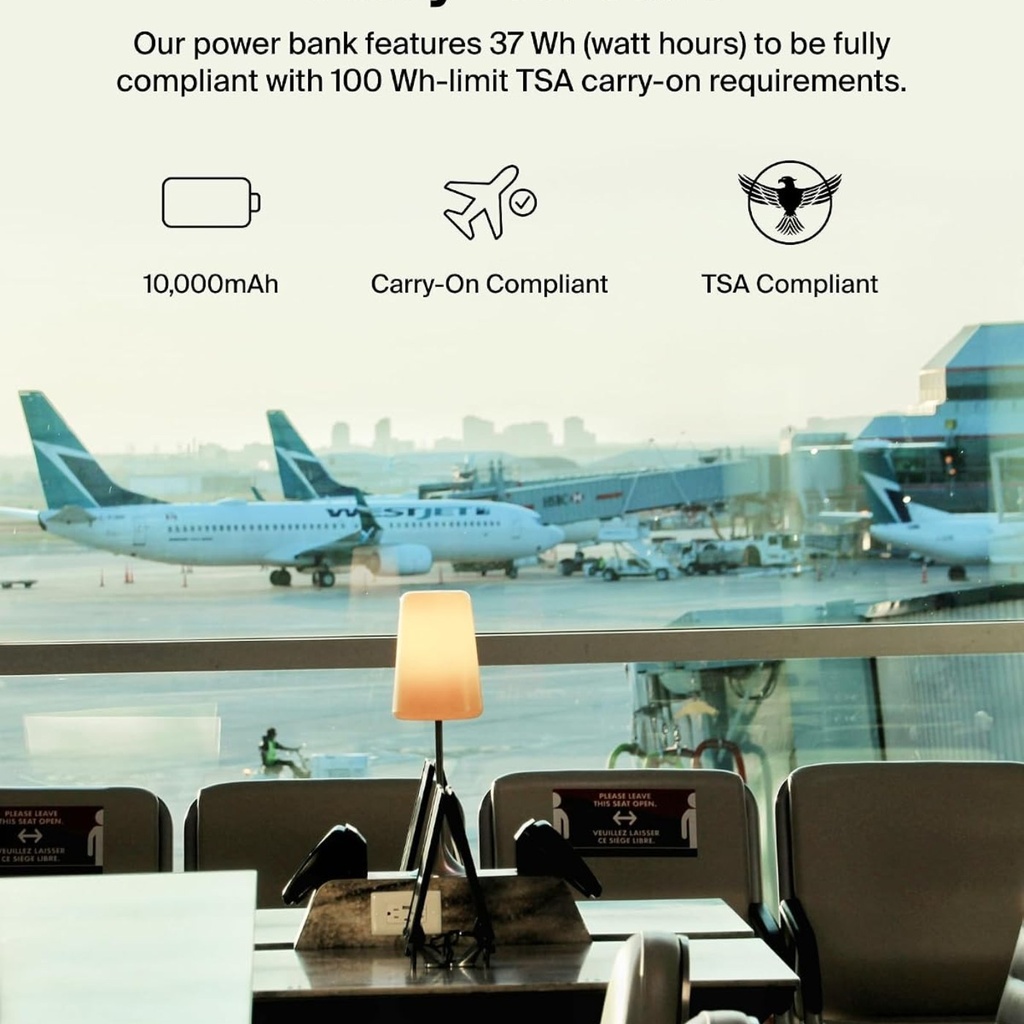 Belkin BoostCharge Power Bank 10K with Integrated Cable