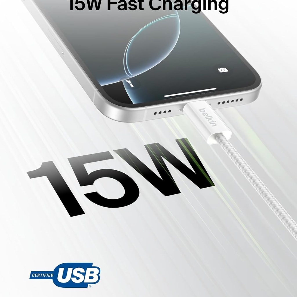 Belkin BoostCharge USB-A to USB-C Cable  2m