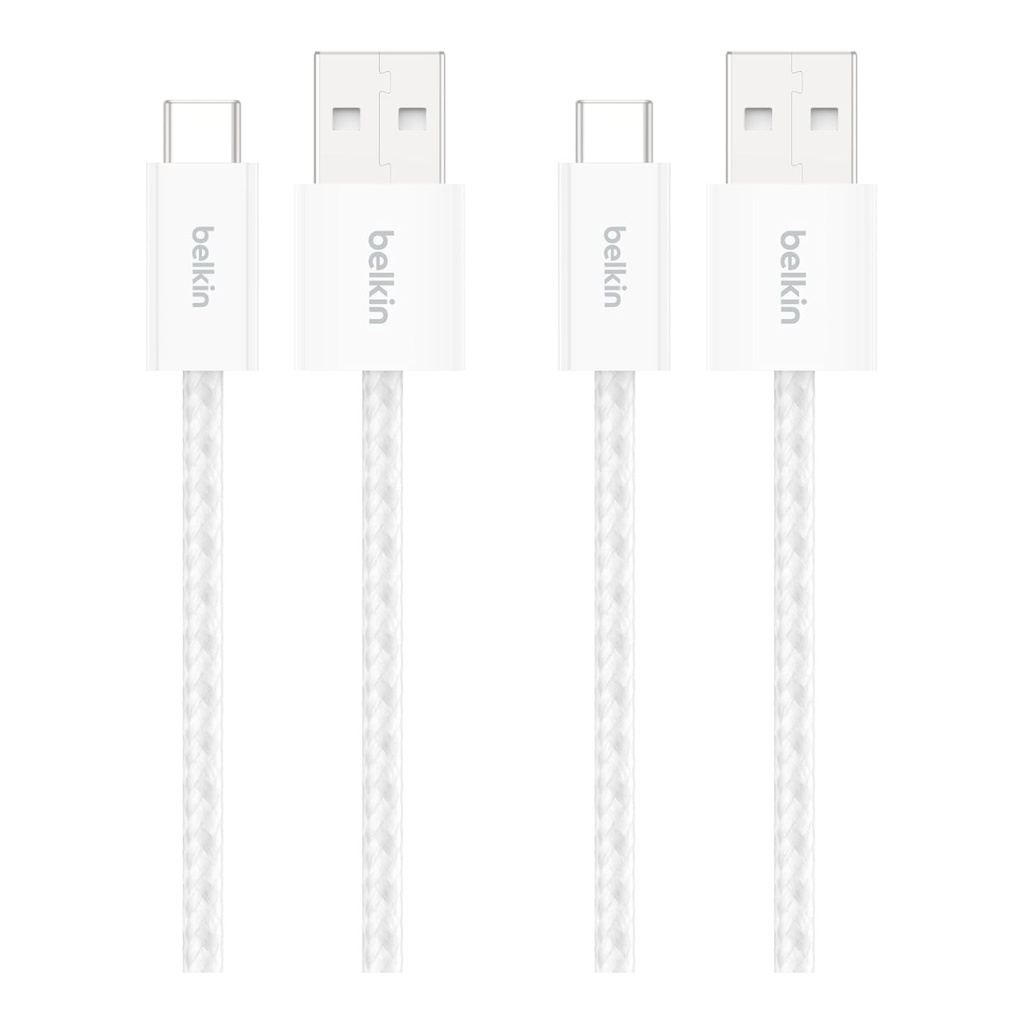 Belkin Cable BoostCharge USB-C to USB-A 3ft - White