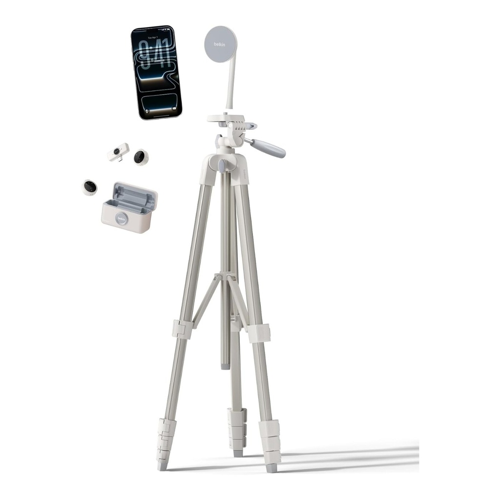 Belkin Creator Kit: Tripod, Magnetic Phone Mount and Mics - 